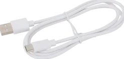 Sinox usb-c kabel vit 1 m