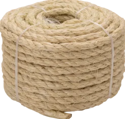 Sisalrep treslaget 8 mm 20 m