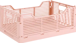 SJÖBO Fällbar låda - rosa