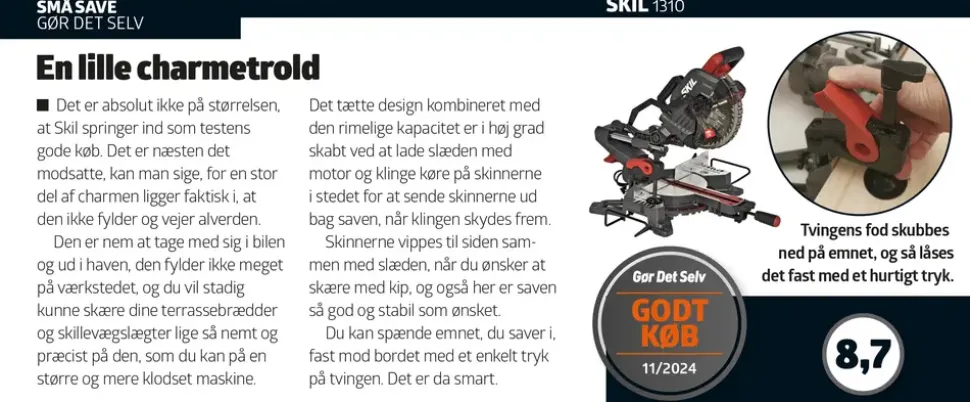 Skil kap/gersåg 1310 1600 W