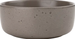 Skål stengods 16 cm brun
