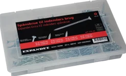 Skruvsortiment Inomhus 270 St