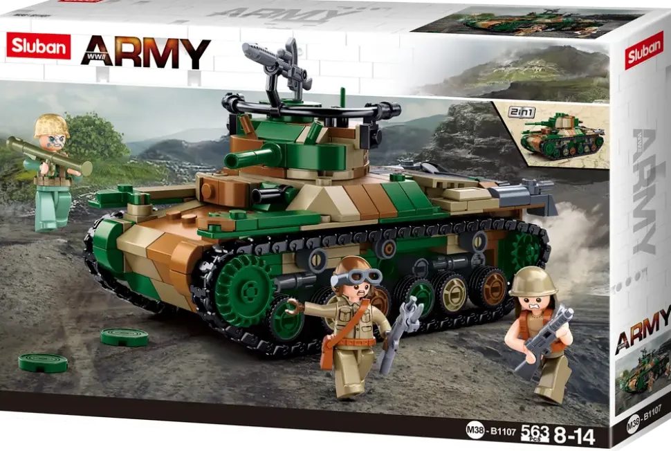 Sluban Army M38-B1107 563 delar