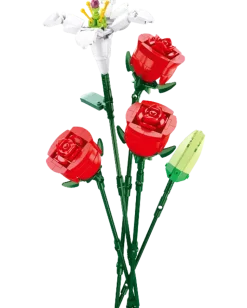 Sluban Flowers Roses M38-B1121B - 267 delar