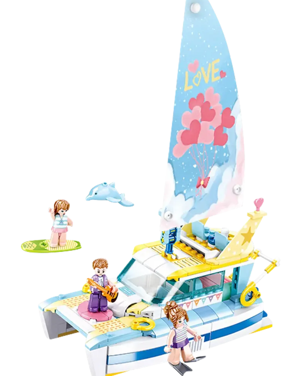 Sluban Girls Dream Yacht M38-B0867 - 301 delar