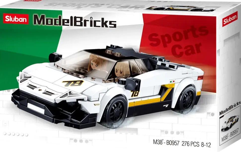 Sluban Racing Car M38-B0958 - 276 delar