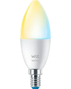 Smart LED-kronlampa 4,9W E14 C37
