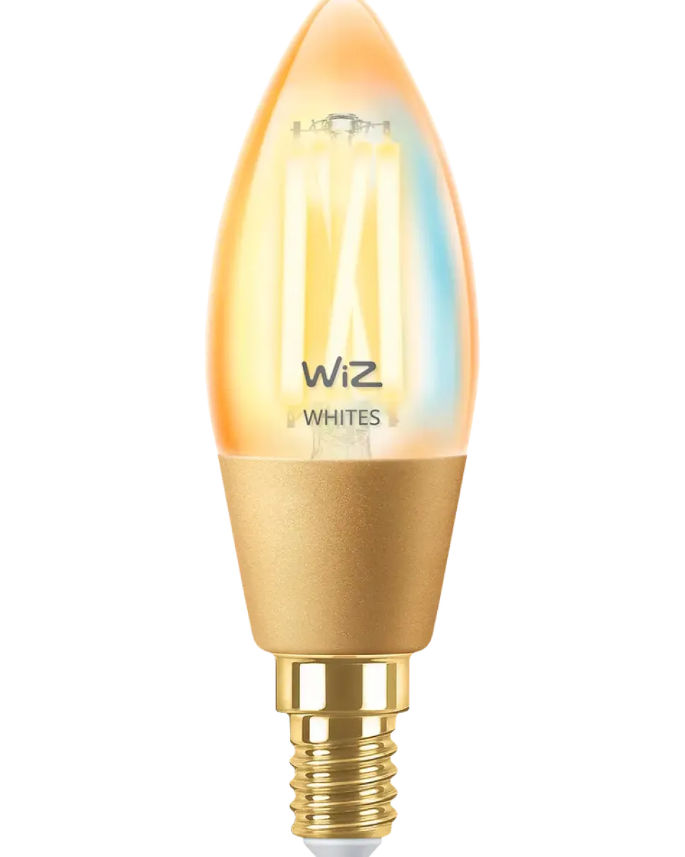 Smart LED-kronlampa 4,9W E14 C35 Amber