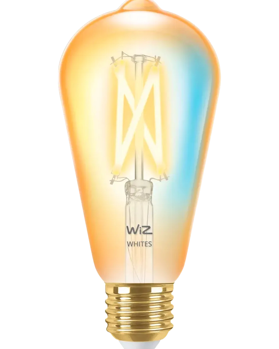 Smart LED-lampa 7W E27 ST64 Amber