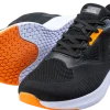 Sneakers svart/orange