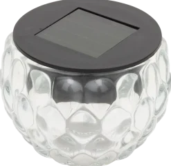 Solcellslampa glas 6 cm