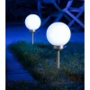 Solcellslampa LED 43 cm 2 st