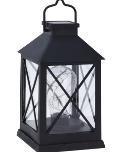 Solcellslampa lykta 19 cm
