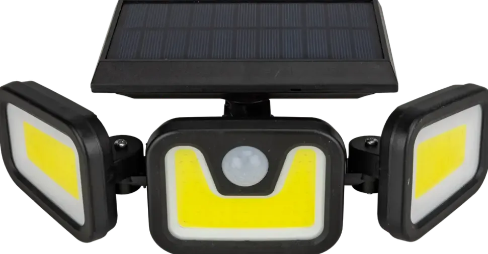 SOLCELLSLAMPA SENSOR 3-DELAD