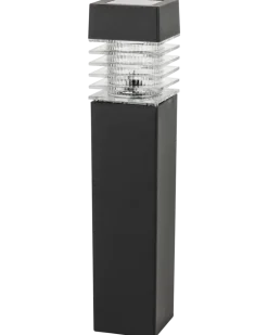 Solcellslampa stolpe 40 cm