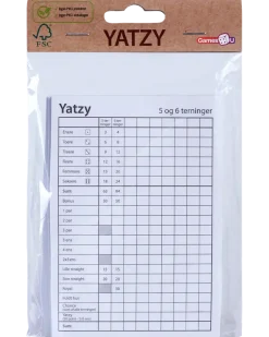 Spel - Yatzy block 3-pack