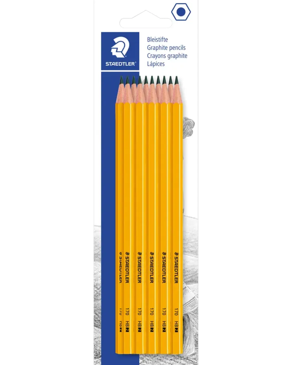 Staedtler Blyerts 170 HB 10 st