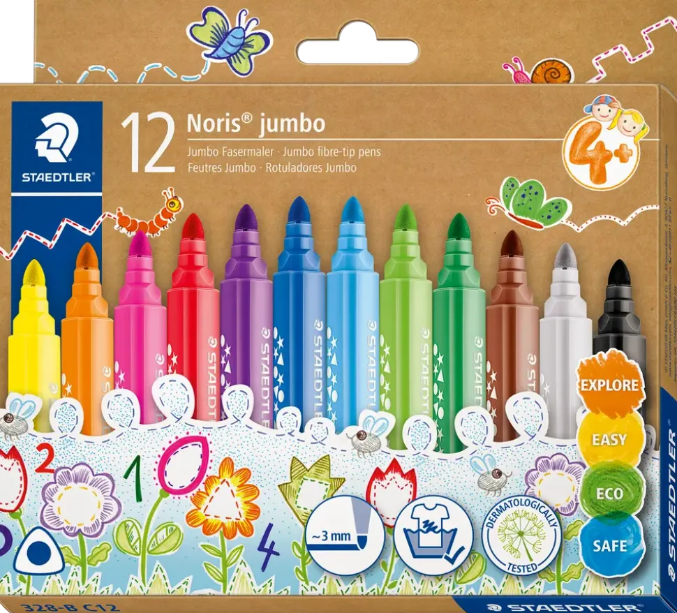 STAEDTLER FIBERPENNA JUMBO 12