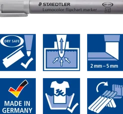 Staedtler Lumocolor Flipchart Marker 4-pack