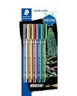 Staedtler Metallic Pen 5 st