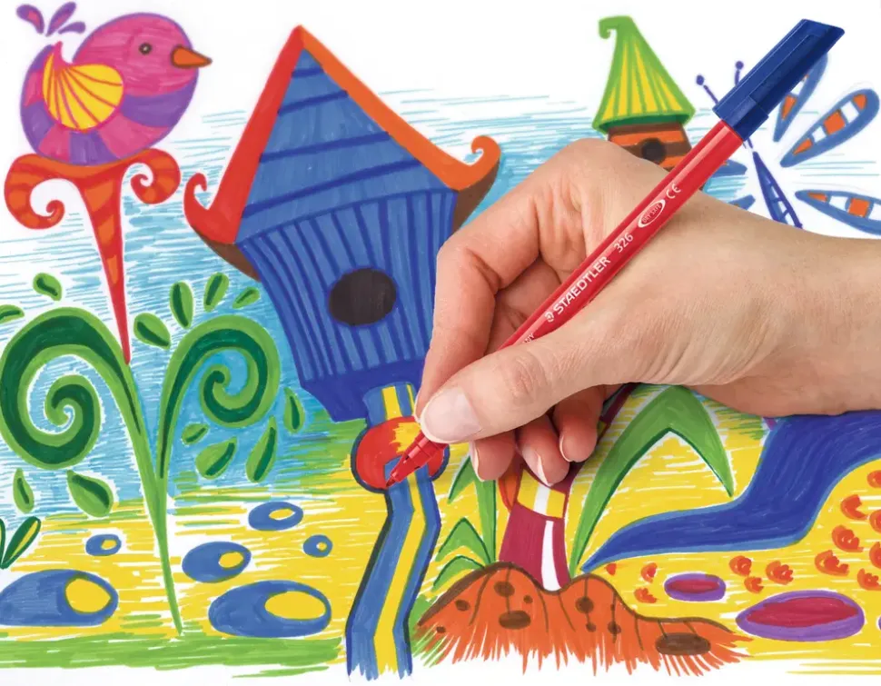 Staedtler Noris Fiberpenna 20 st