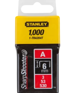 Stanley häftklammer 6 mm 1000 st