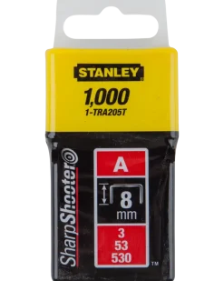 Stanley häftklammer 8 mm 1000 st