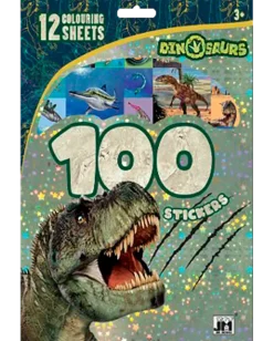 Stickers dinosaurier 100-pack