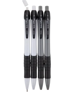 Stiftpenna 0,5 mm 4-pack