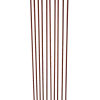 Stängselstolpe 145 cm röd 10 st