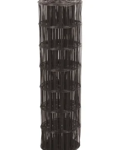 Stängsel svart h 110 cm l 20 m
