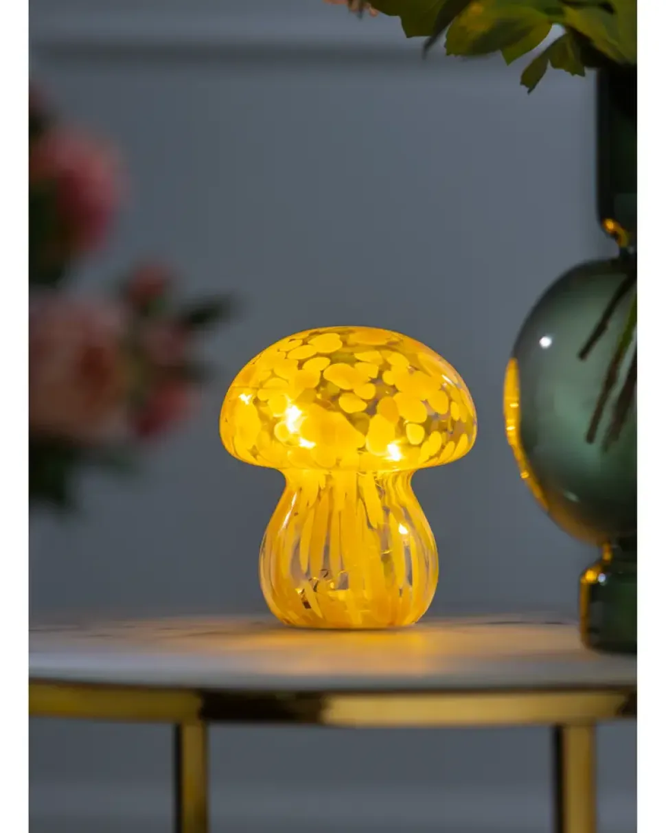 Svamp bordslampa - konfetti