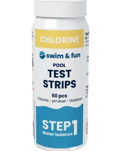 Swim&fun teststickor klor 50st
