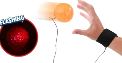 Swinging skip ball