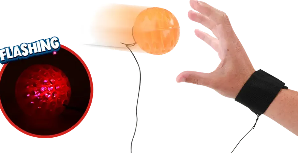 Swinging skip ball