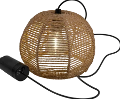 Taklampa naturrep - Ø21 cm