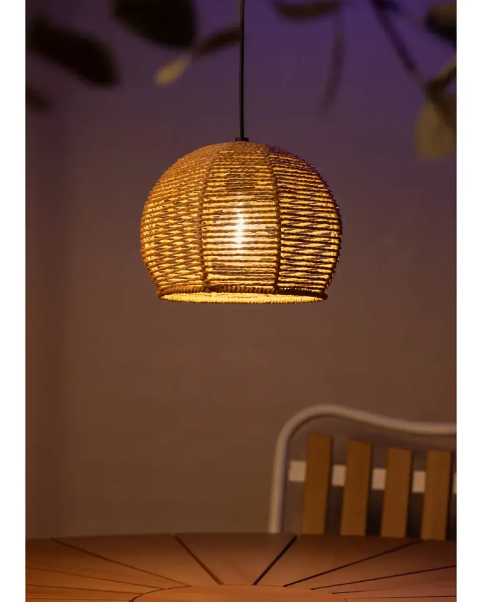 Taklampa naturrep - Ø21 cm