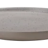 Tallrik stengods 26 cm brun