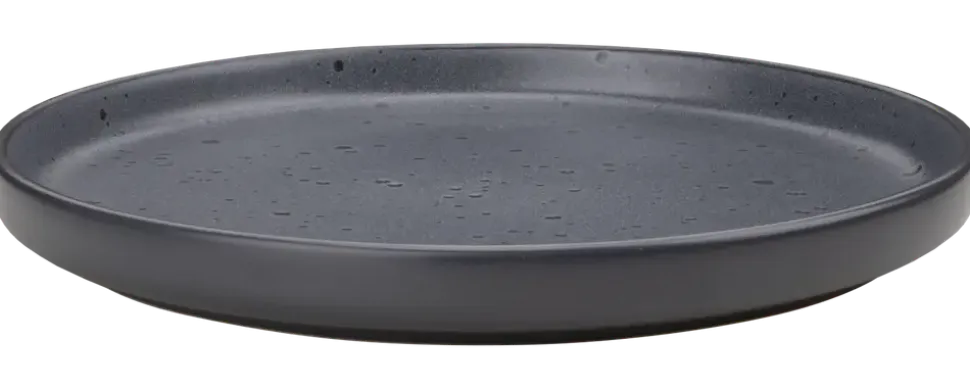 Tallrik stengods 20 cm grå