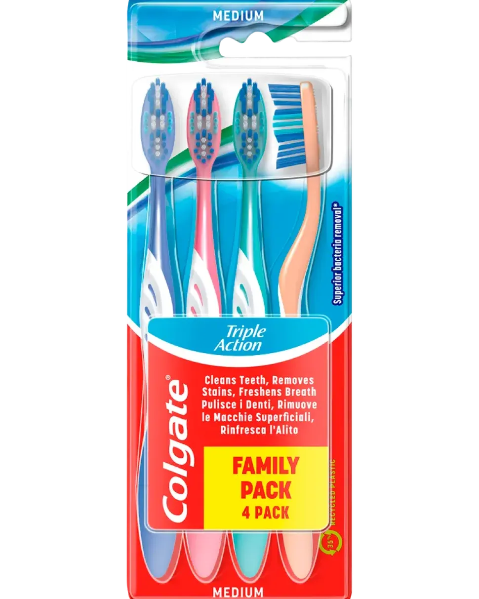 Tandborste Action – 4-pack