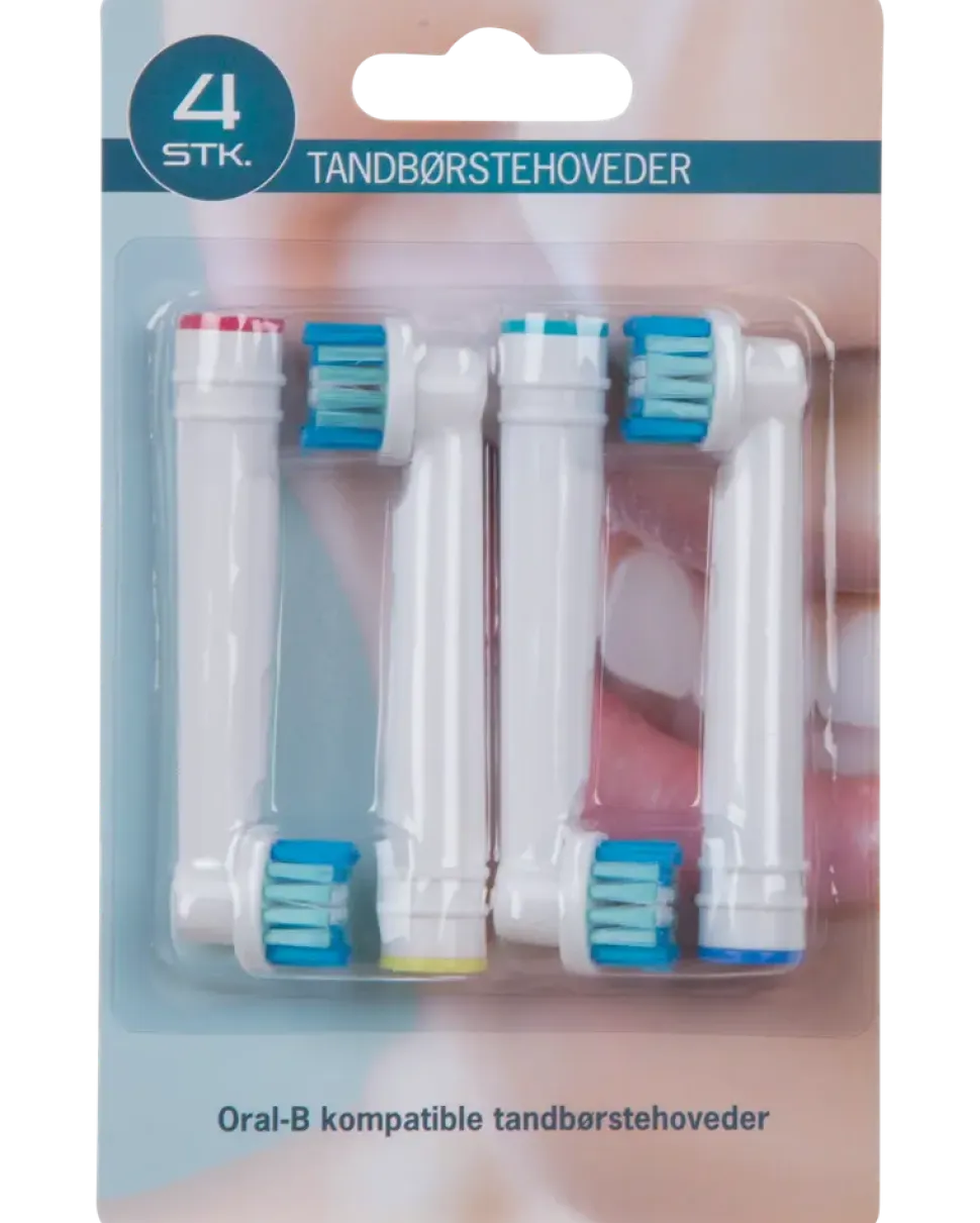 Tandborsthuvud 4-pack