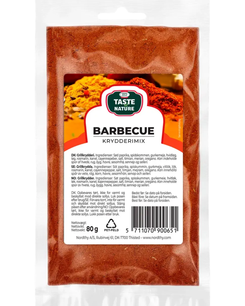 Taste of Nature - Barbecue Krydderimix 80 g