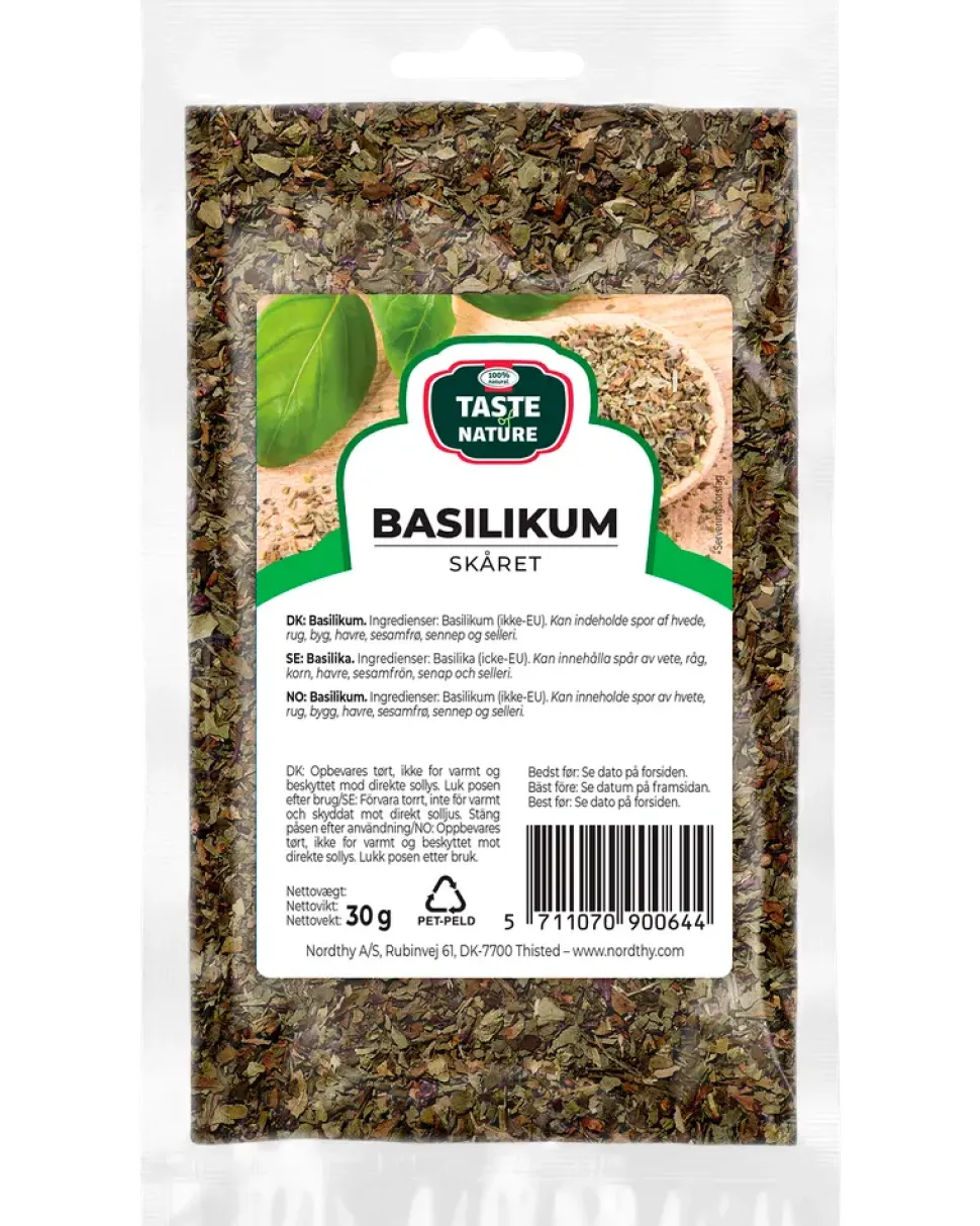 Taste of Nature - Basilika hackad 30 g
