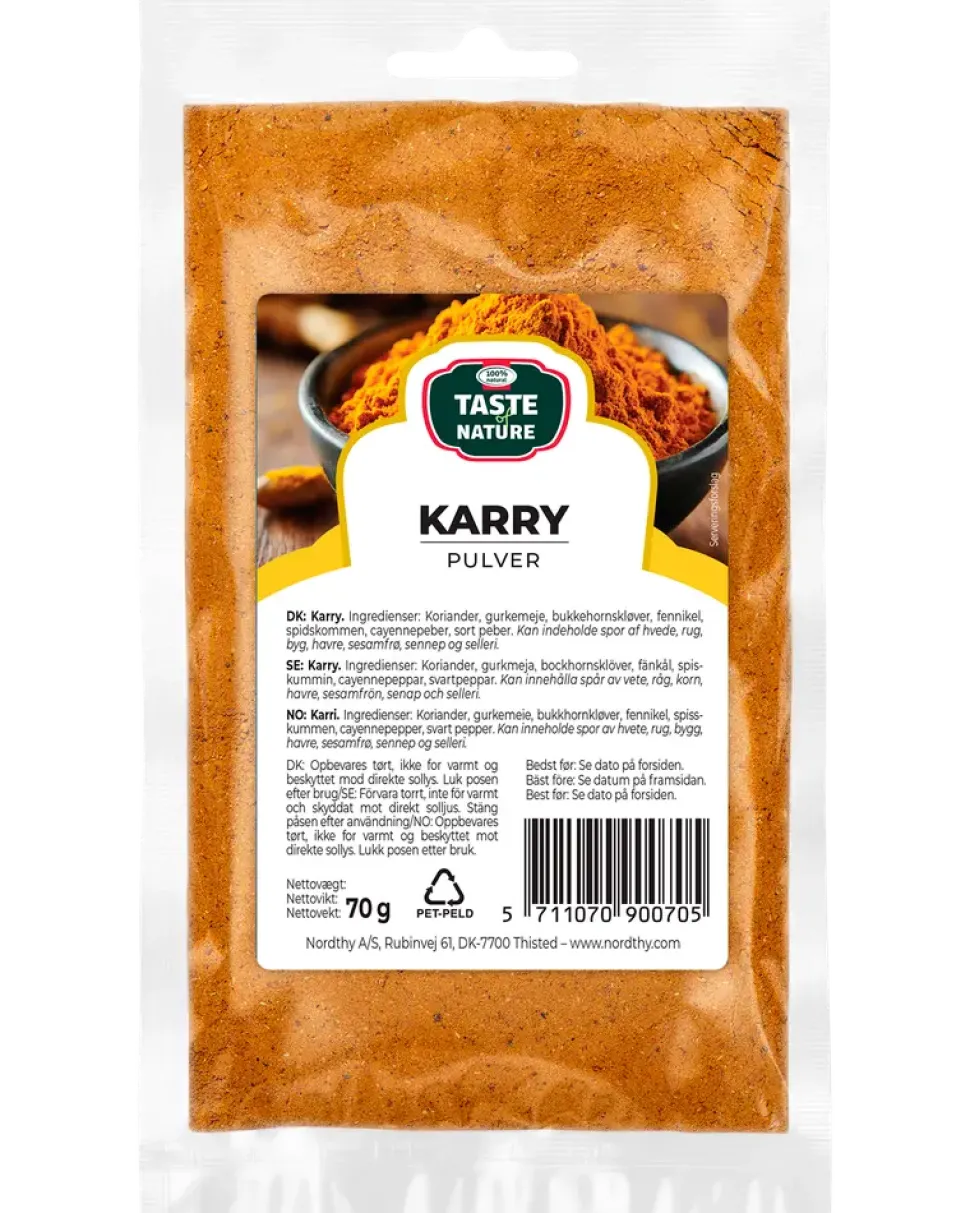 Taste of Nature - Currypulver 70 g