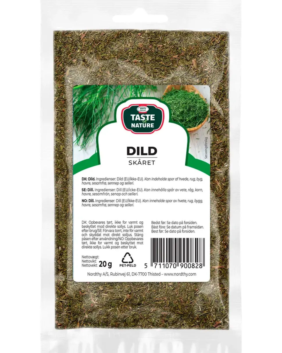 Taste of Nature - Hackad dill 20 g