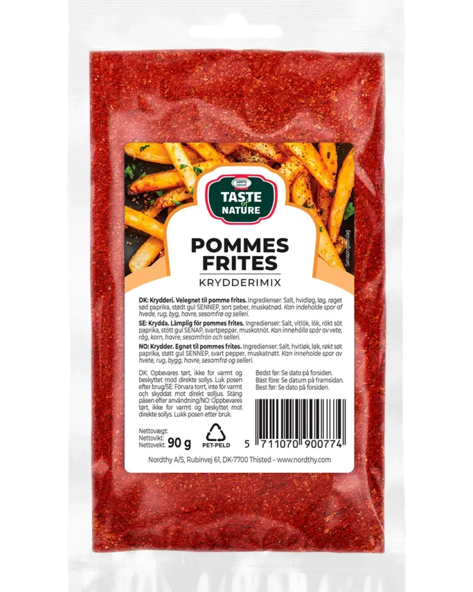 Taste of Nature – Kryddblandning för pommes frites 90 g
