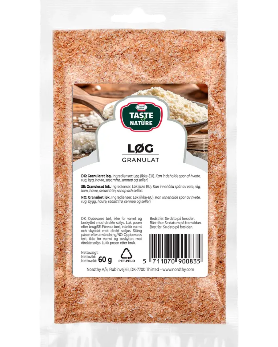 Taste of Nature - Lökgranulat 60 g
