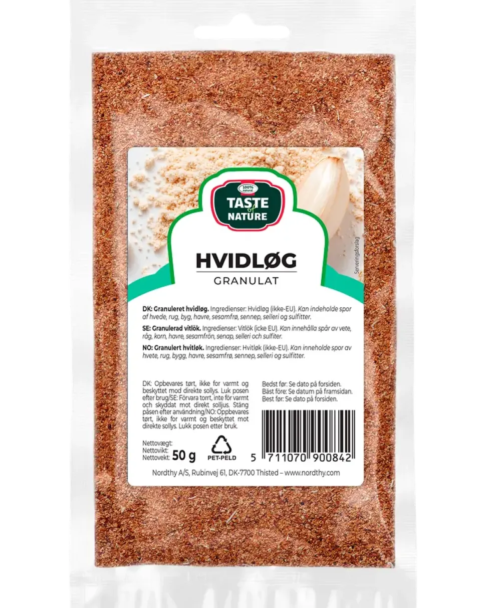 Taste of Nature – Vitlöksgranulat 50 g