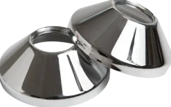 Täckbricka hög 3/4" krom 2 st