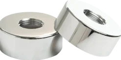 Täckbricka kant 3/4" krom 2st